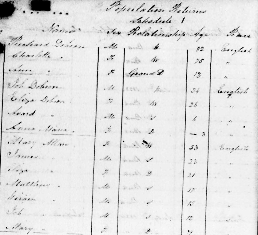 Charlotte Dobson - 1851 Botsford Pg 10