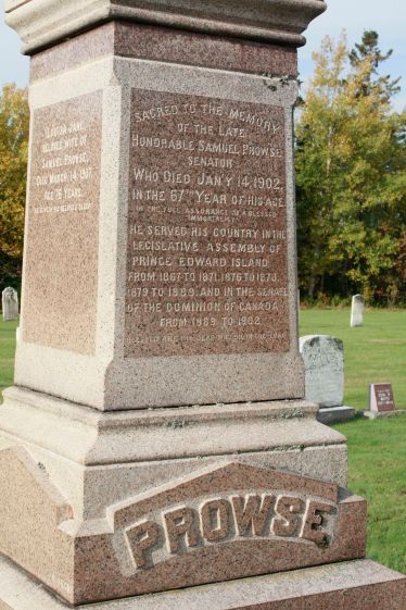 Prowse - gravestone